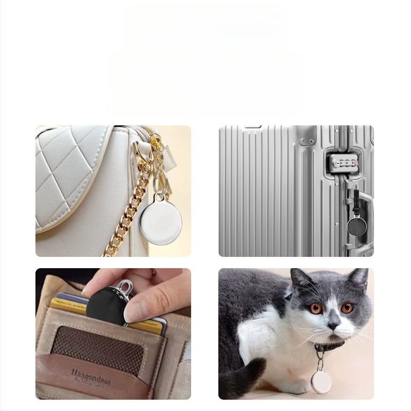 Локатор за домашни любимци F3 с Bluetooth, ABS корпус, 8 g, съвместим с iOS