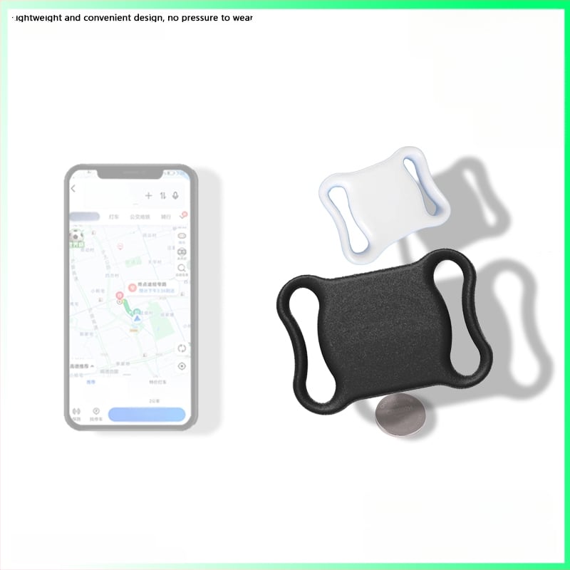 Гривна за локализиране на домашни любимци - Модел F2, Bluetooth 5.0, Батерия 240, Тегло 9,7 g, Съвместимо с Android и iOS