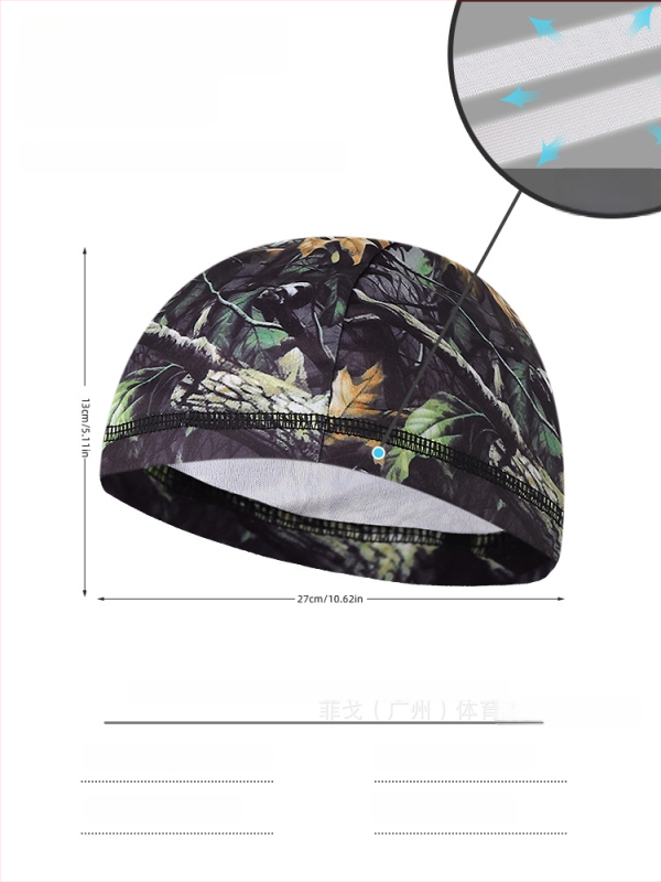 Αθλητικό καπέλο-headscarf με καμουφλάζ, πολυεστέρας, unisex, ενήλικες, υπαίθριες δραστηριότητες