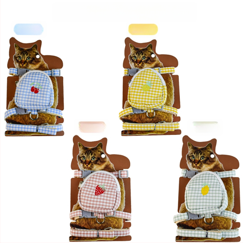 Котешки хасп с каишка и плодова раница, I-образен дизайн за гръден и гръбен носач, плат, Zhejiang произход