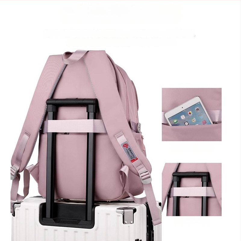 Раница за ученици: оксфорд плат, дишаща и водоустойчива, супер лека и издръжлива, разширяем капацитет, презрамки с въздушни подплънки