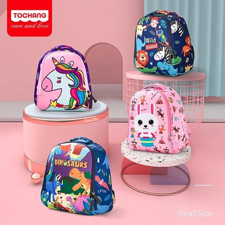 Детска раница за начално училище — diving material, дишаща, износоустойчива, намалява натоварването, сладък анимационен стил