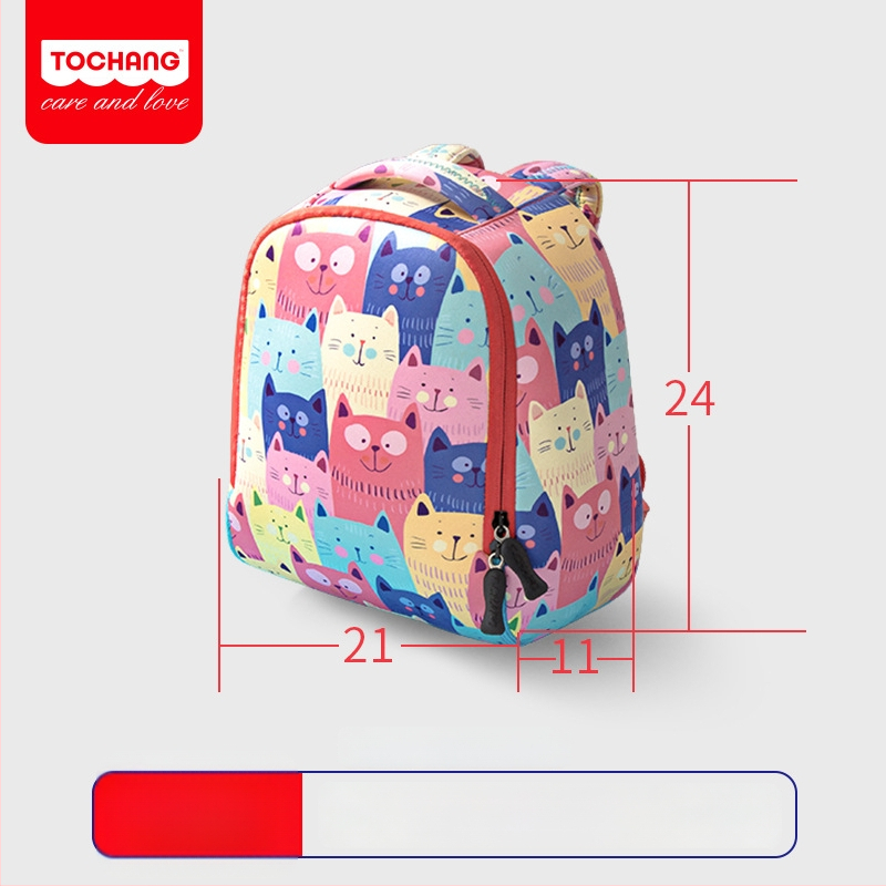 Детска раница за начално училище — diving material, дишаща, износоустойчива, намалява натоварването, сладък анимационен стил