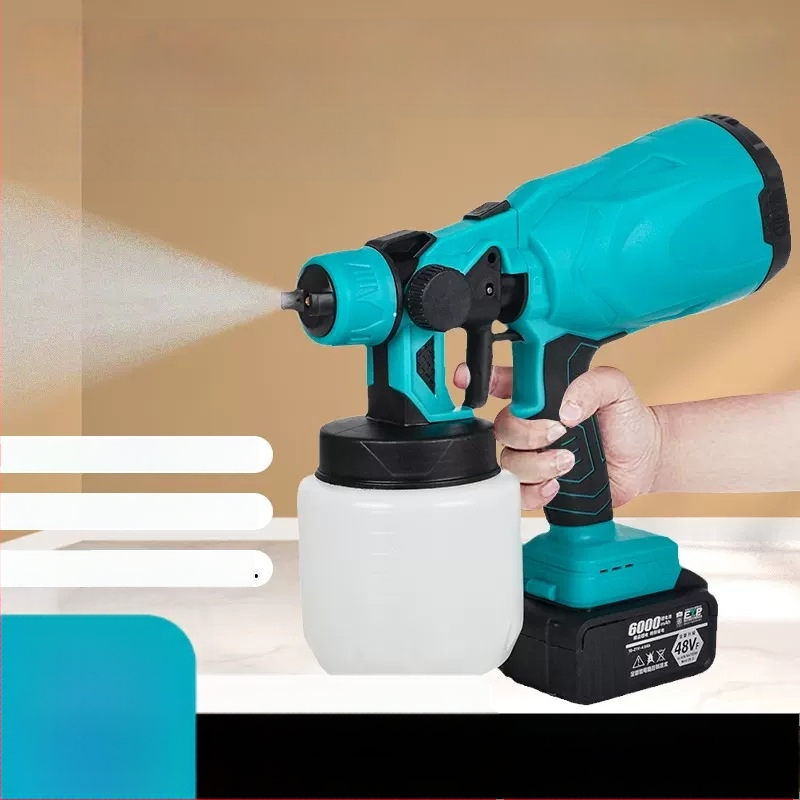 Електрическа ръчна пръскачка за боя, висок натиск, преносима, подходяща за латексна боя, за домашна употреба