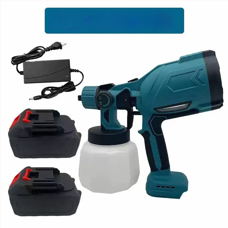 Donkin електрически спрей-пистолет за домашна употреба – презареждаща литиева батерия, All-in-One зарядно, за боядисване