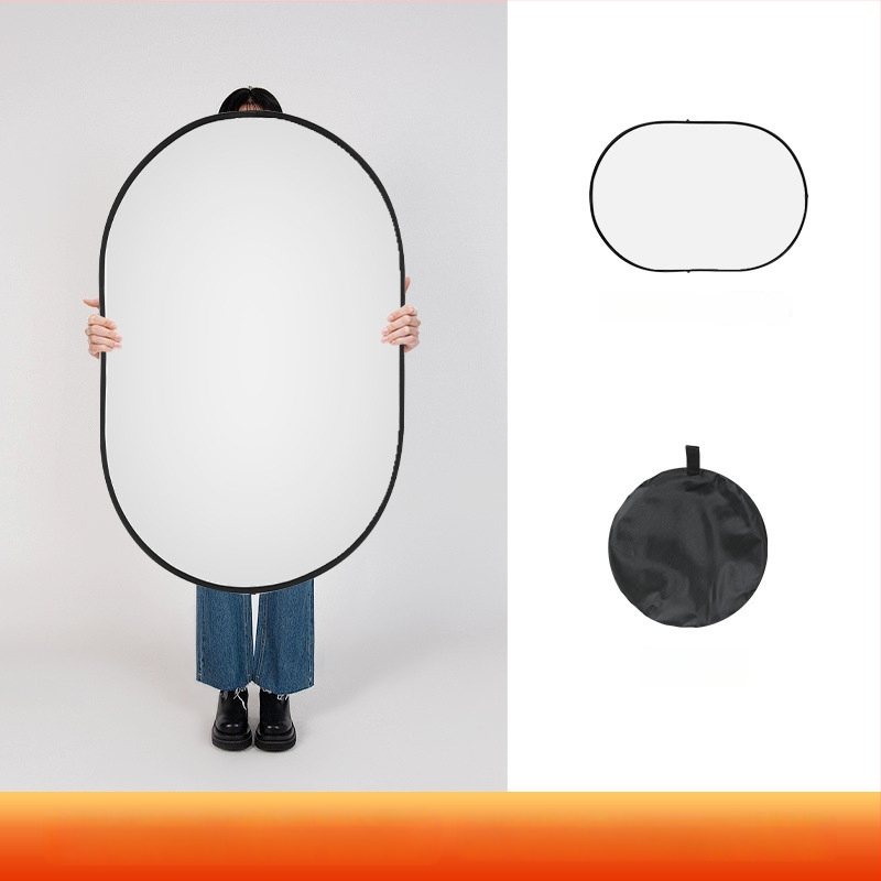 Портативен сгъваем панел за мека светлина за фотография — магнезиева сплав, дифузионен панел, студийна скоба