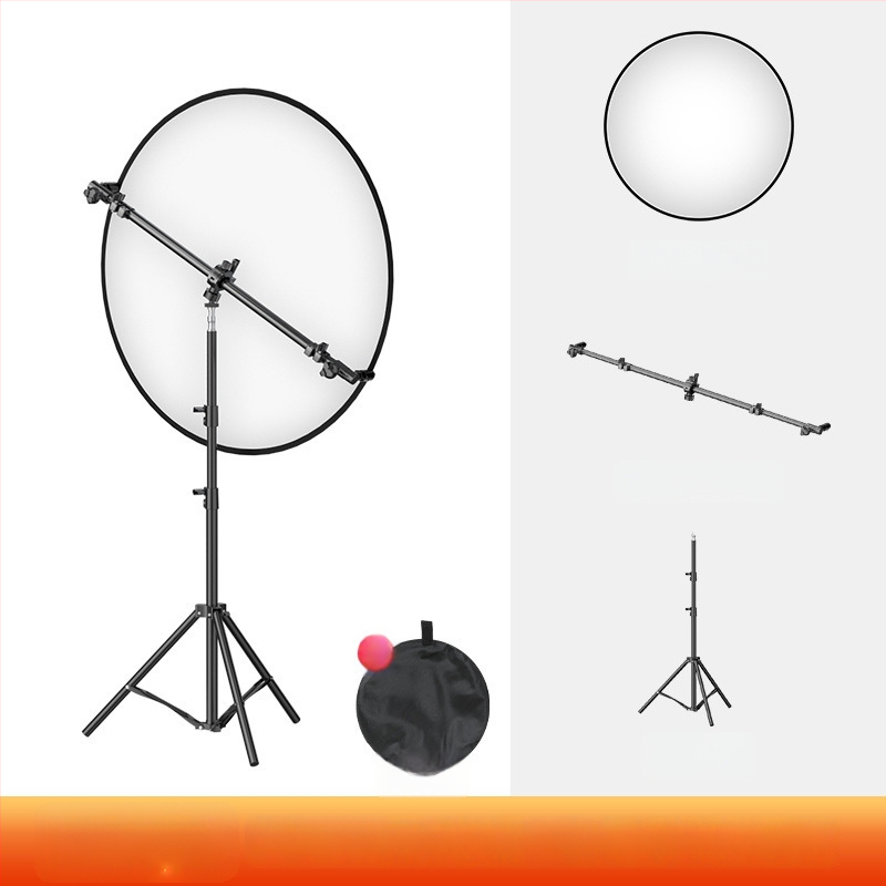Портативен сгъваем панел за мека светлина за фотография — магнезиева сплав, дифузионен панел, студийна скоба