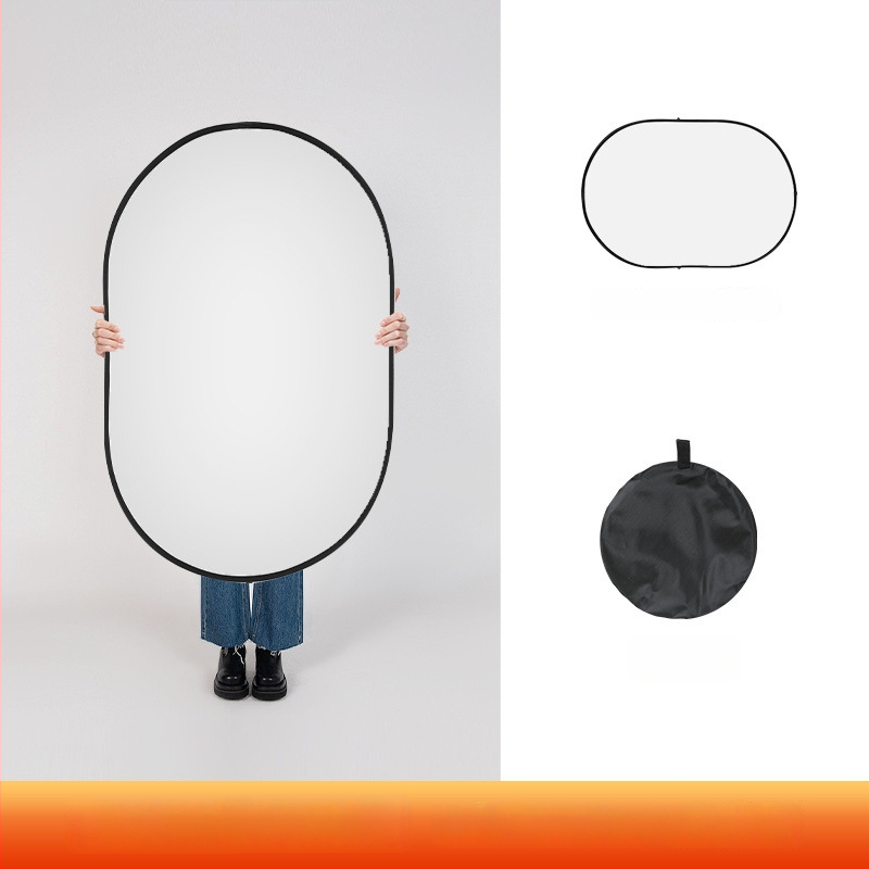 Портативен сгъваем панел за мека светлина за фотография — магнезиева сплав, дифузионен панел, студийна скоба