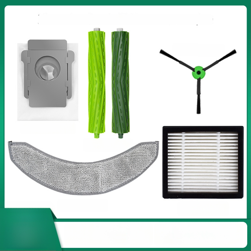 Комплект странични четки за iRobot Combo J7/J7+/J9+/10MAX (домашна употреба, автоматично управление, съвместим с J7/J7+/J9+/10MAX, обхват 51–100 м²)