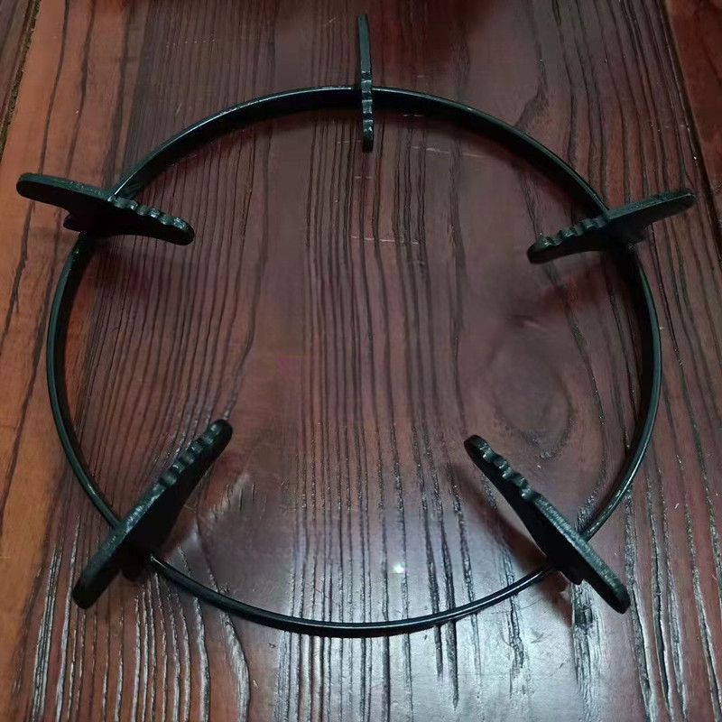 Кръгла поставка за газова печка, универсална, нехлъзгаща се, държач за млековарка