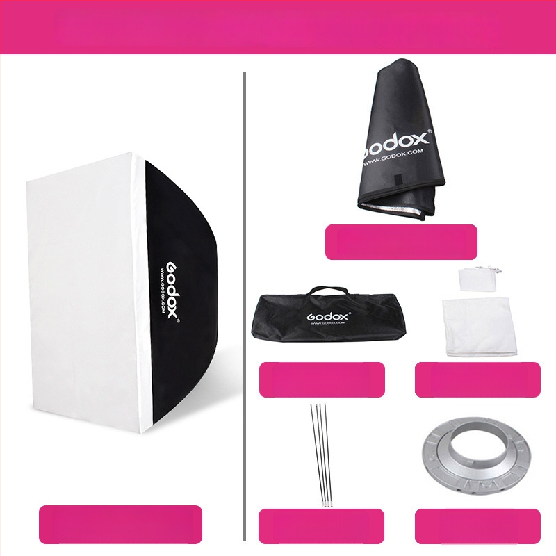 Софтбокс за студийно осветление — Shenniu, мека светлинна тъкан, модел: Друго