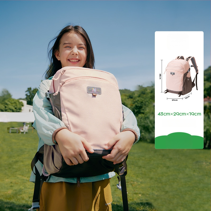 Kocotree Ергономична лека ученическа раница за 5–6 клас, нейлонова конструкция, защита на гръбнака и намаляване на тежестта, ергономичен гръб, детски стил