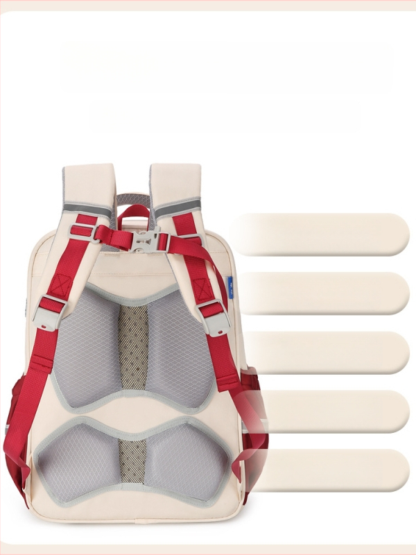 Ученическа раница унисекс – лека, намалява натоварването, голям капацитет, водоустойчива, презрамки с въздушна подложка