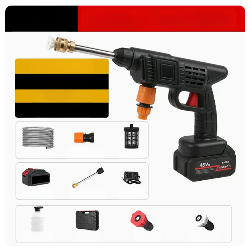 Fusuri електрически пистолет за миене на автомобили, автоматичен пистолет за пръскане, 600W, 2,1 kg