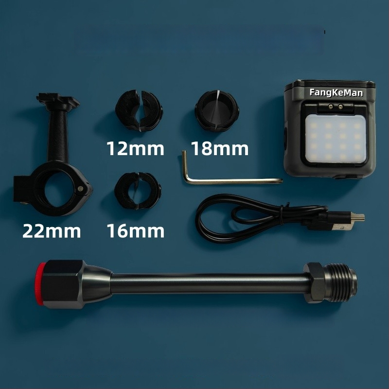 Пистолет за пръскане с интелигентно зареждане, LED светлина за запълване, висока яркост, дълъг живот на батерията, водоустойчив