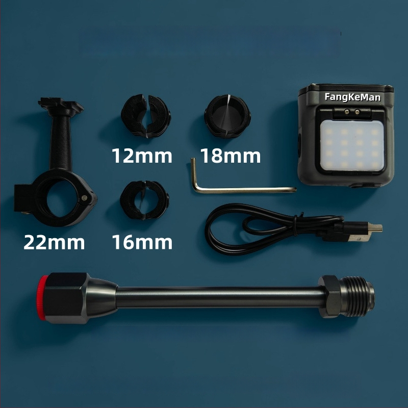 Пистолет за пръскане с интелигентно зареждане, LED светлина за запълване, висока яркост, дълъг живот на батерията, водоустойчив