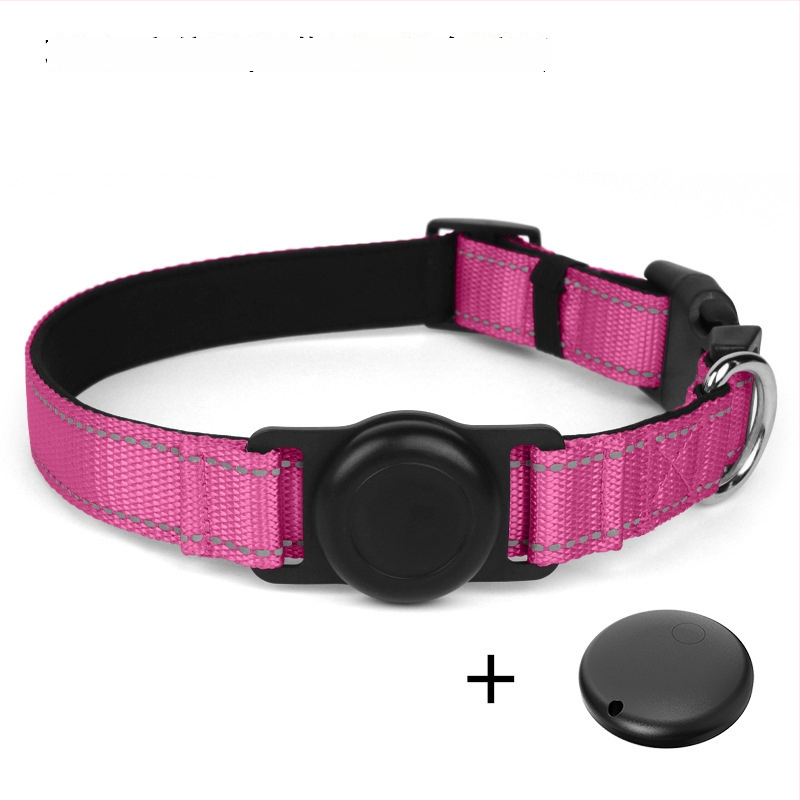 Airtag протектор за каишка на кучето с GPS тракер, Fb105, 240 mAh, 100 g, нейлон, проследяване и аларма