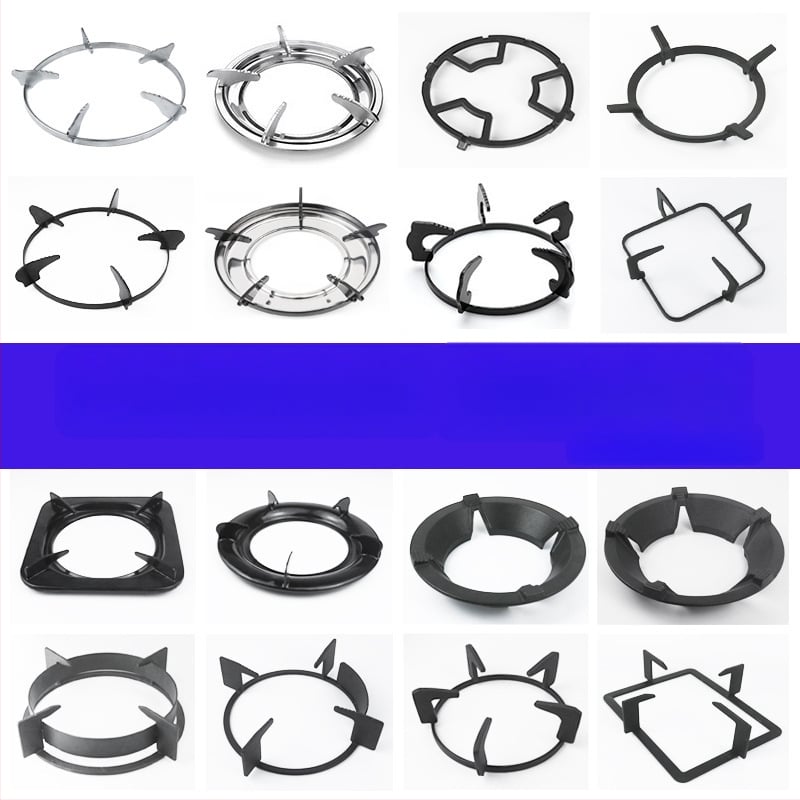 Държач за газова печка – настолен едночастов дизайн, ръчен монтаж, универсален модел, тегло около 0,4 кг