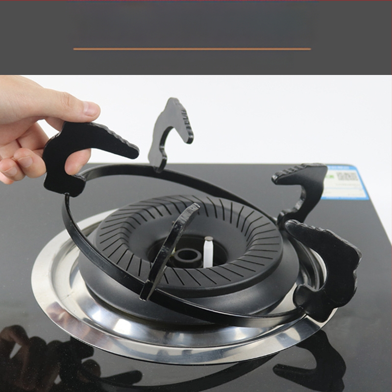 Държач за газова печка – настолен едночастов дизайн, ръчен монтаж, универсален модел, тегло около 0,4 кг