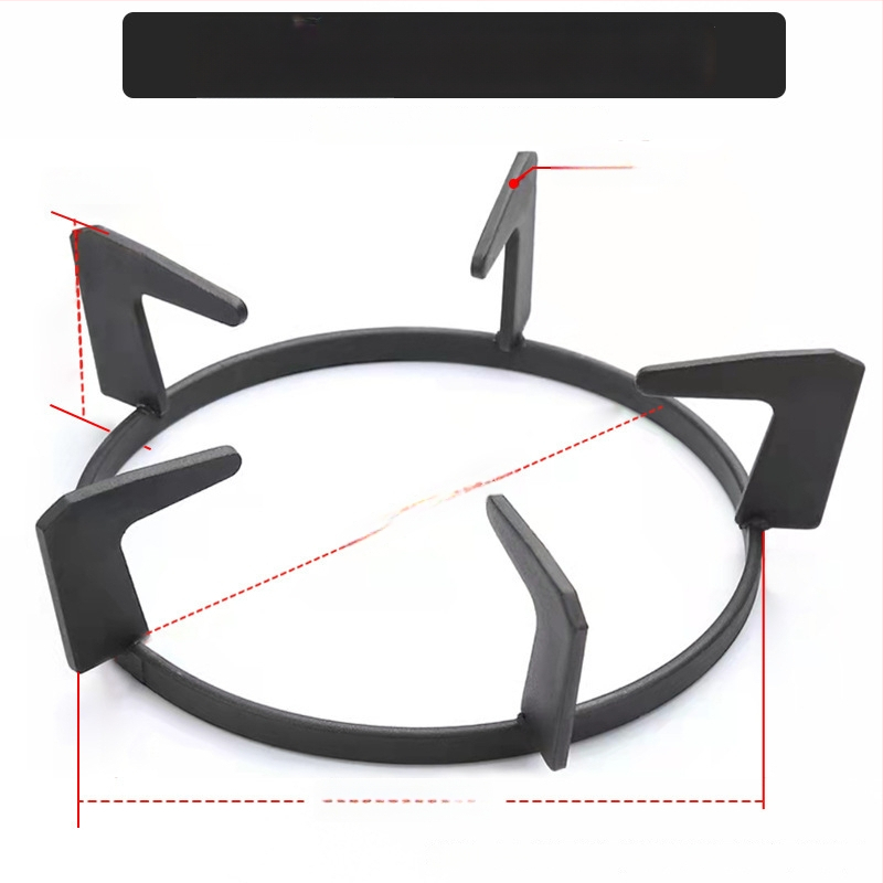 Държач за газова печка – настолен едночастов дизайн, ръчен монтаж, универсален модел, тегло около 0,4 кг