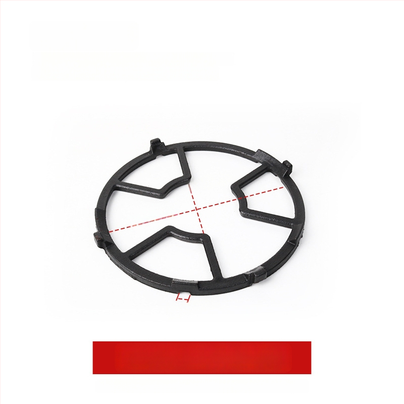 Газова печка държач за тенджери, универсален, подходящ за мляко и малки тенджери, монтаж отдолу, нетно тегло 780 г