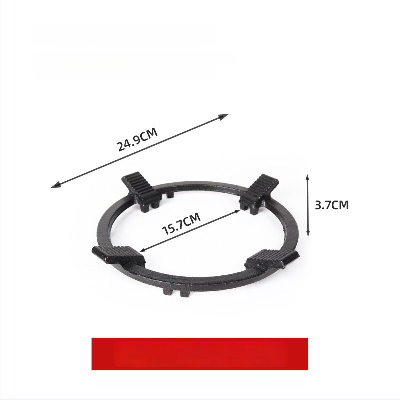 Газова печка държач за тенджери, универсален, подходящ за мляко и малки тенджери, монтаж отдолу, нетно тегло 780 г