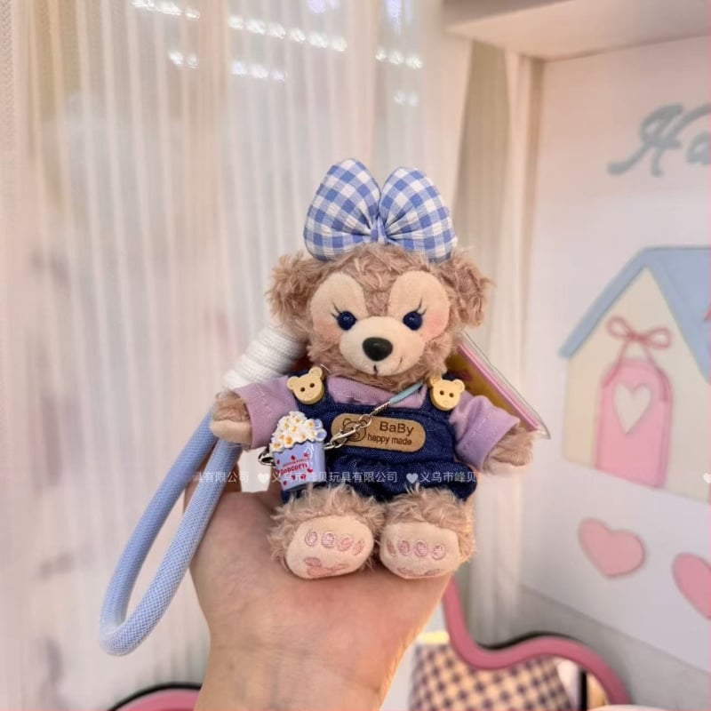 Fengbei λούτρινο αρκουδάκι-κούκλα μενταγιόν – κοντό plush, γέμισμα PP βαμβάκι, καταγωγή Yiwu, κατάλληλο για 14+