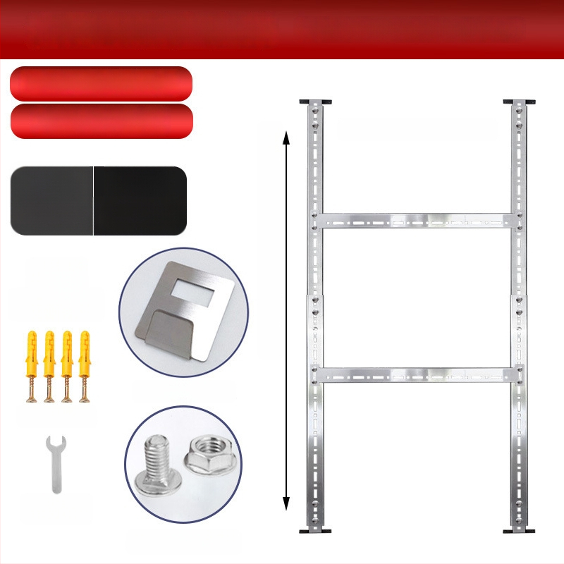Неръждаема стомана – закачалка за кухненски абсорбатор, универсална стенна закачалка, монтаж чрез пробиване, 2 кг