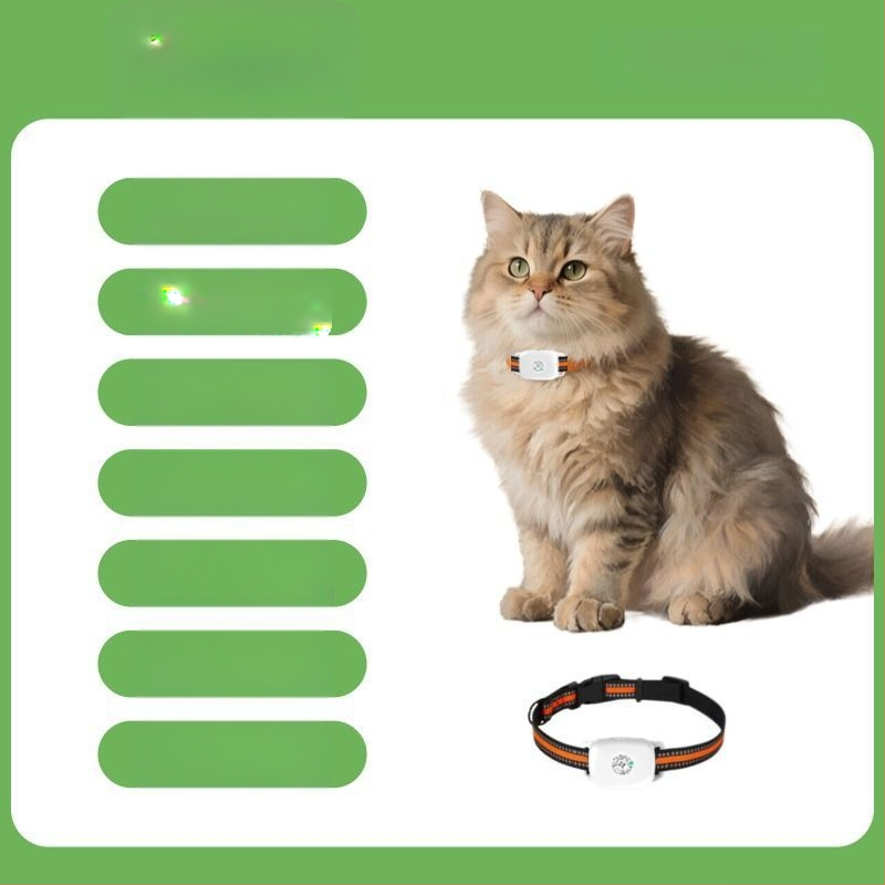 GPS локатор за домашни любимци — водоустойчива каишка за кучета и котки, проследяване при загуба, Android и iOS съвместим