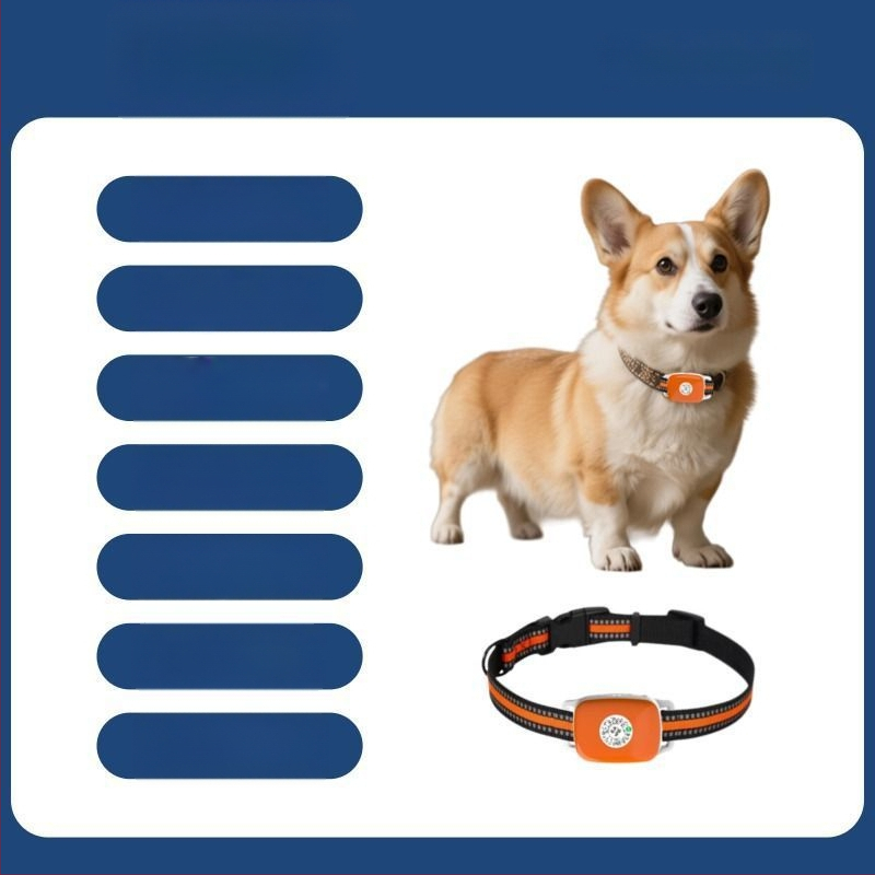 GPS локатор за домашни любимци — водоустойчива каишка за кучета и котки, проследяване при загуба, Android и iOS съвместим