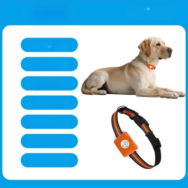 GPS локатор за домашни любимци — водоустойчива каишка за кучета и котки, проследяване при загуба, Android и iOS съвместим