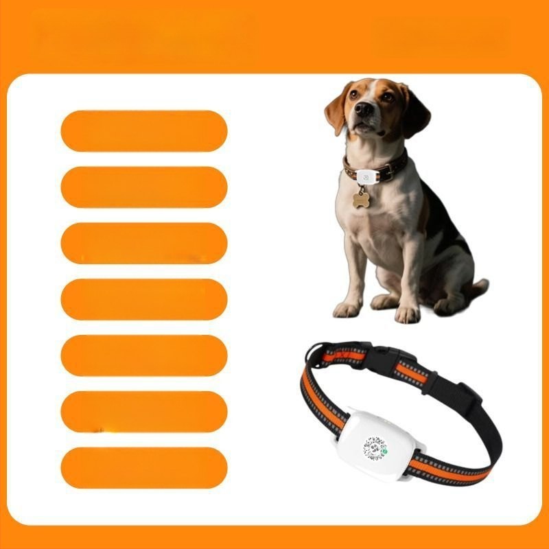 GPS локатор за домашни любимци — водоустойчива каишка за кучета и котки, проследяване при загуба, Android и iOS съвместим