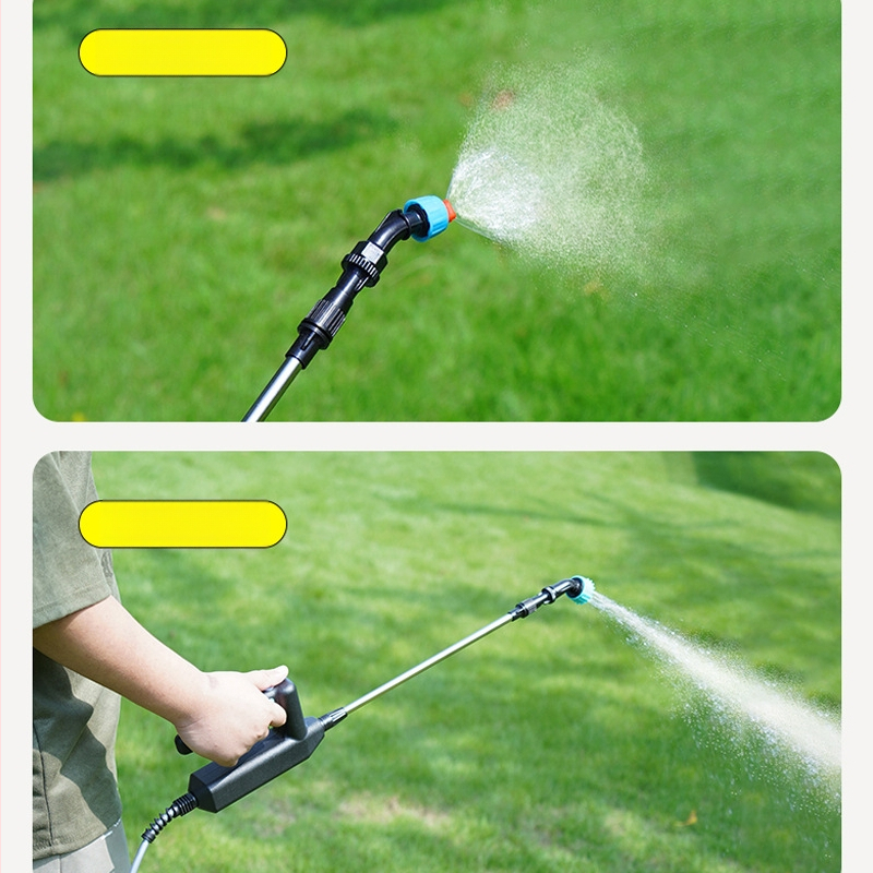 Градинска пръскачка, пластмасова конструкция, ръчно управление, регулируема дюза за домашна градина