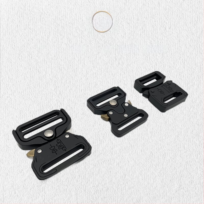 Тактическа ключалка за колан от цинкова сплав, висока якост, износоустойчива, регулируема за колани с уебинг