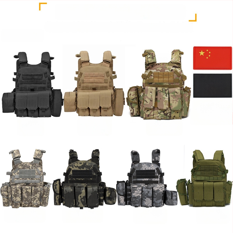 Детска камуфлажна тактическа бронежилетка с ниво 3, дишаща и износоустойчива за използване навън