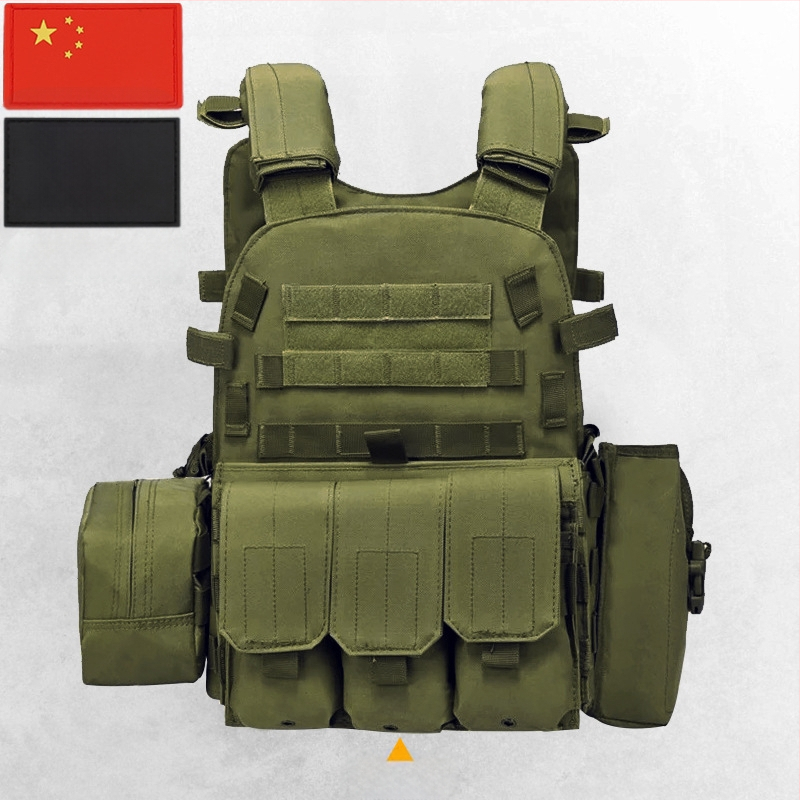 Детска камуфлажна тактическа бронежилетка с ниво 3, дишаща и износоустойчива за използване навън