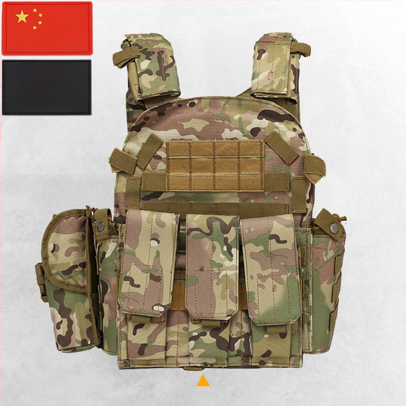 Детска камуфлажна тактическа бронежилетка с ниво 3, дишаща и износоустойчива за използване навън