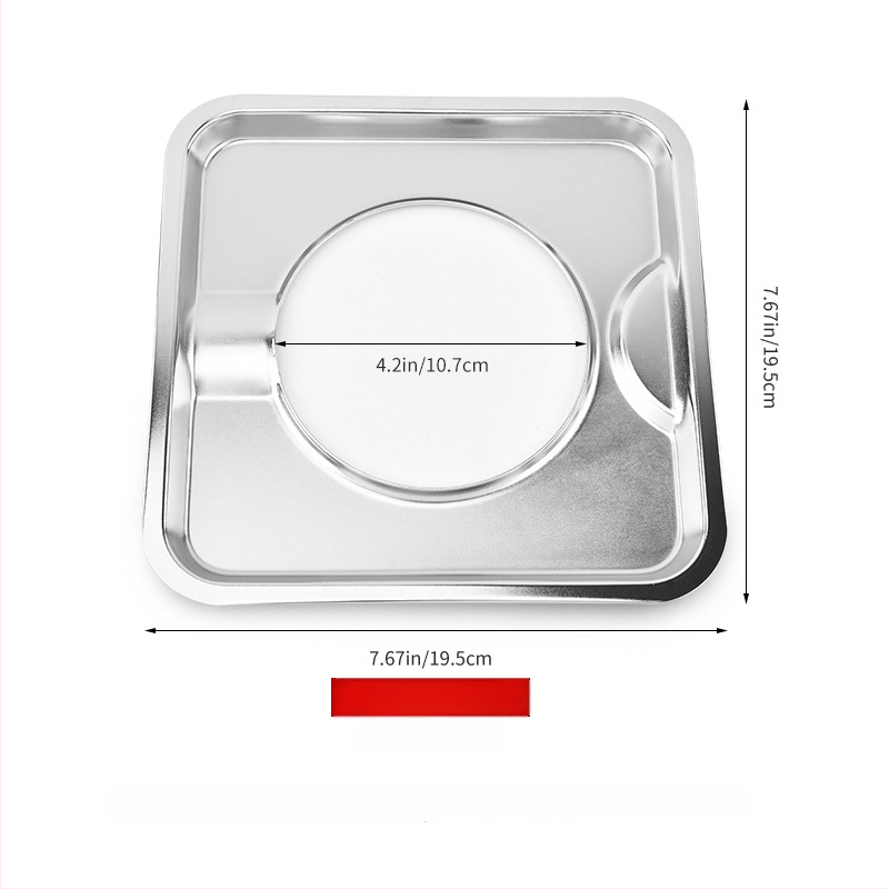 Барбекю капак за горелка с дренажна тава за масло, тава за връщане на масло и филтър тава; директен монтаж; модел Type A; произход Yangjiang; 600 g