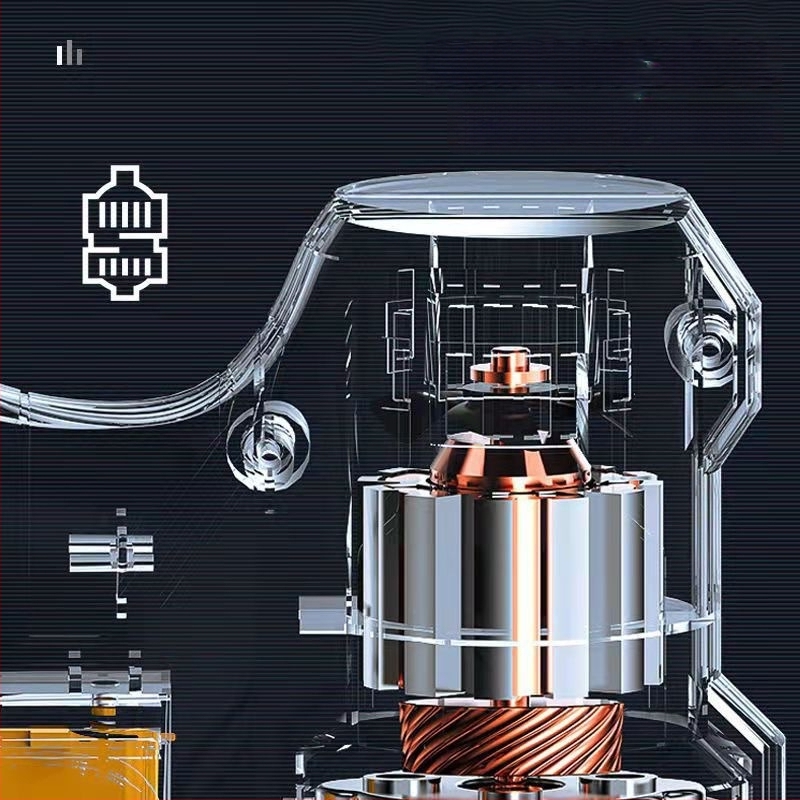 Високонапорна домашна водна пушка за миене на автомобили – медна глава, ABS дръжка, 30 бара, разпръскване на 6–8 м, подходяща за миене на автомобили и поливане в градината