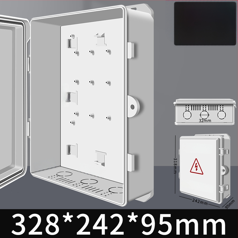 Външна пластмасова водоустойчива електрическа кутия за разпределение и измерване, свързваща кутия — индустриално наблюдение