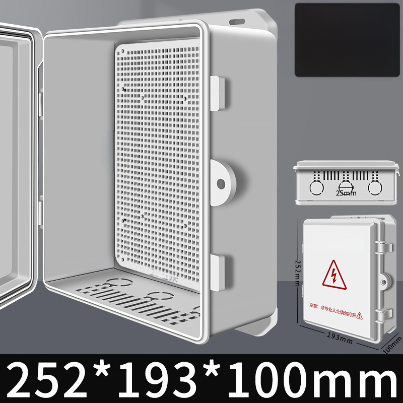 Външна пластмасова водоустойчива електрическа кутия за разпределение и измерване, свързваща кутия — индустриално наблюдение