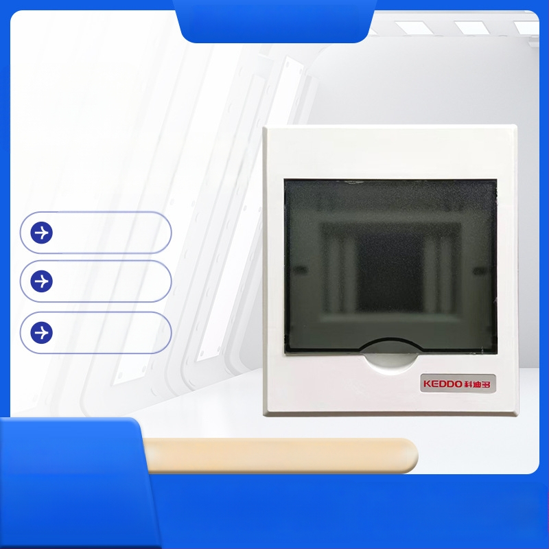 Разпределителна кутия със скрита инсталация тип C, пластмасова водоустойчива за външен монтаж, 2-46 вериги, електрически контрол