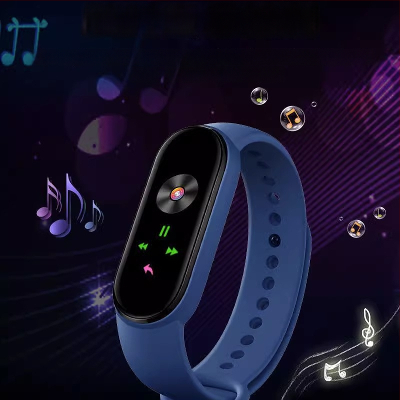 M8 pametni narukvica: brojanje koraka, otkucaji srca, krvni tlak, SpO2 i praćenje sna; Bluetooth s Android kompatibilnošću; silikonska narukvica; do 7 dana trajanja baterije; dnevna vodootpornost