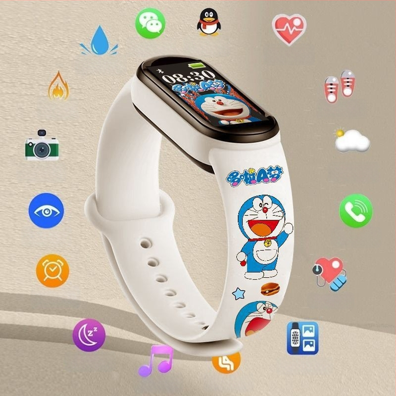 M8 pametni narukvica: brojanje koraka, otkucaji srca, krvni tlak, SpO2 i praćenje sna; Bluetooth s Android kompatibilnošću; silikonska narukvica; do 7 dana trajanja baterije; dnevna vodootpornost