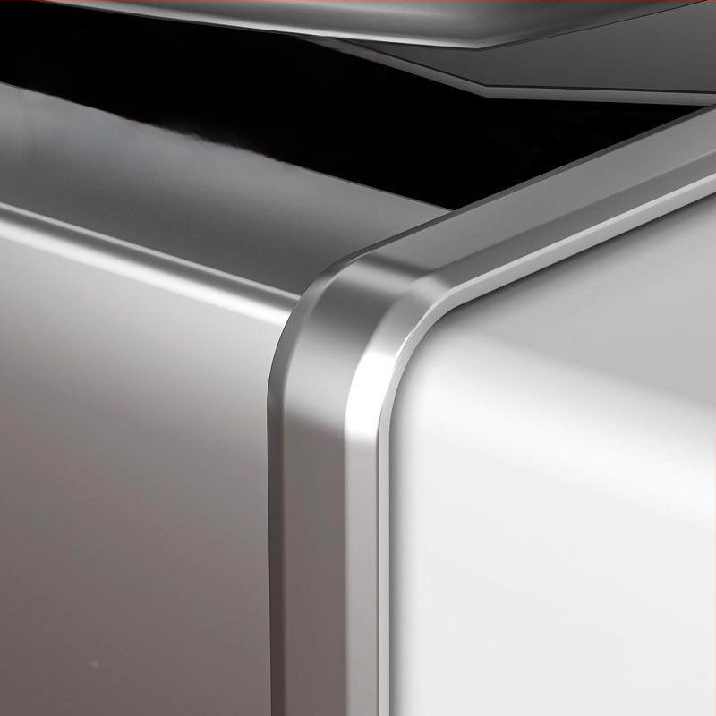 Алуминиева лента за кант с вградена инсталация, интегриран клип за пролука между плот и печка, уплътнение за ръба на кухненския плот, Universal марка, Universal тип