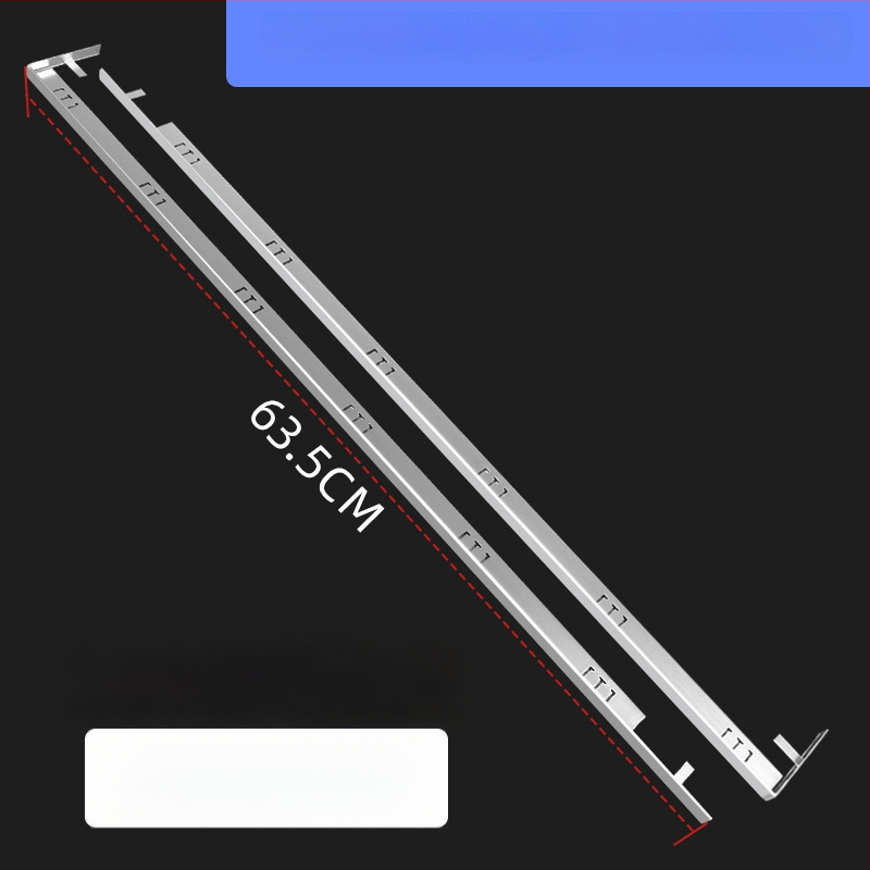 Алуминиева лента за кант с вградена инсталация, интегриран клип за пролука между плот и печка, уплътнение за ръба на кухненския плот, Universal марка, Universal тип