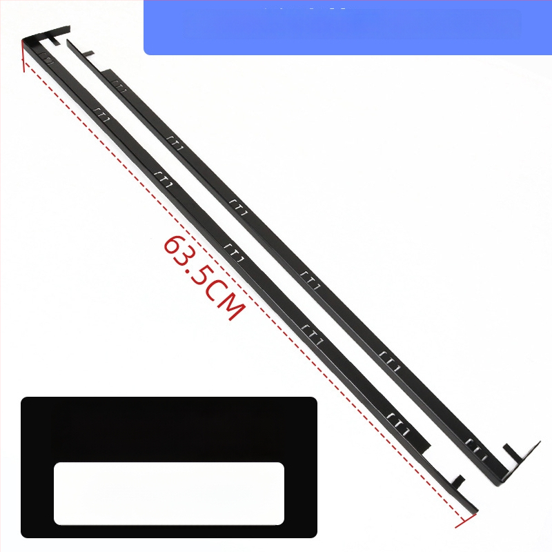 Алуминиева лента за кант с вградена инсталация, интегриран клип за пролука между плот и печка, уплътнение за ръба на кухненския плот, Universal марка, Universal тип