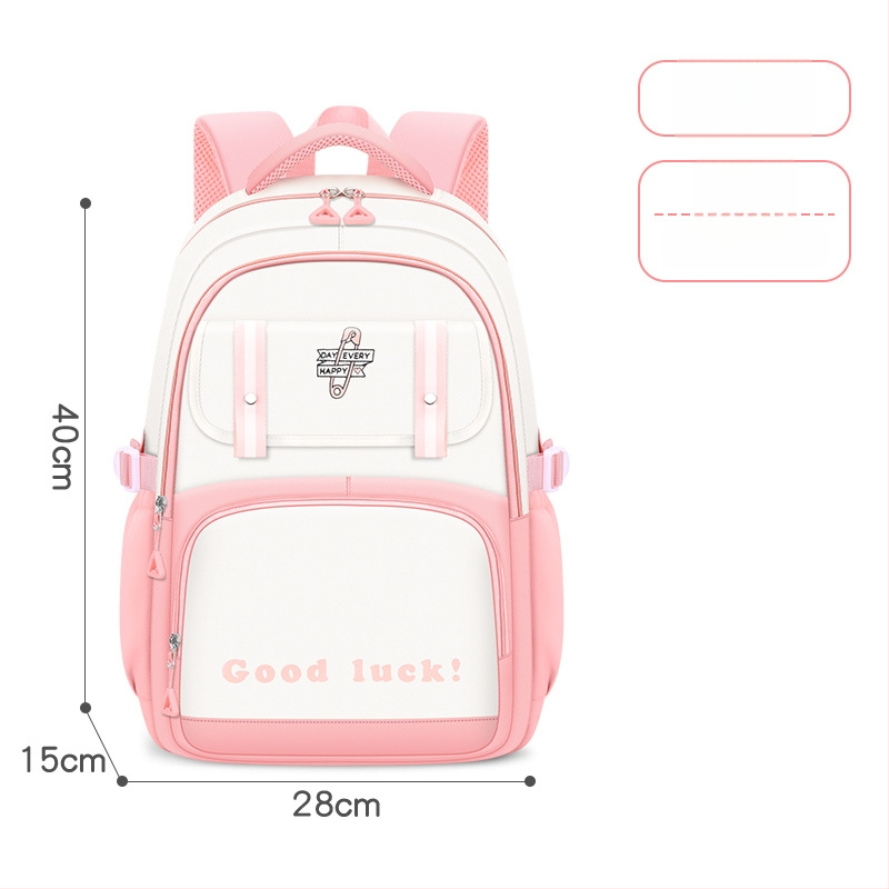 Rucsac pentru școala primară, PU material, ultraușor, reducere de încărcare și protecția coloanei, capacitate mare, stil modern