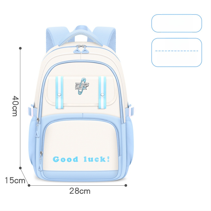 Rucsac pentru școala primară, PU material, ultraușor, reducere de încărcare și protecția coloanei, capacitate mare, stil modern