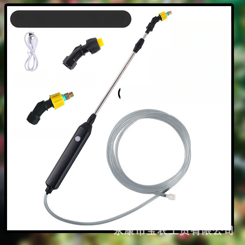 Двуфункционална поливна бутилка — пластмасова, Pu guang, за градинарство и поливане на цветя